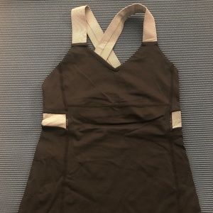 Lululemon Push Your Limits Tank Black size 6